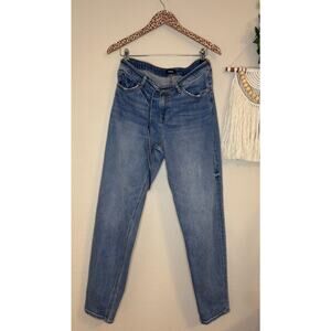 Express Relaxed Tapered Mid Rise Jeans sz 6R
